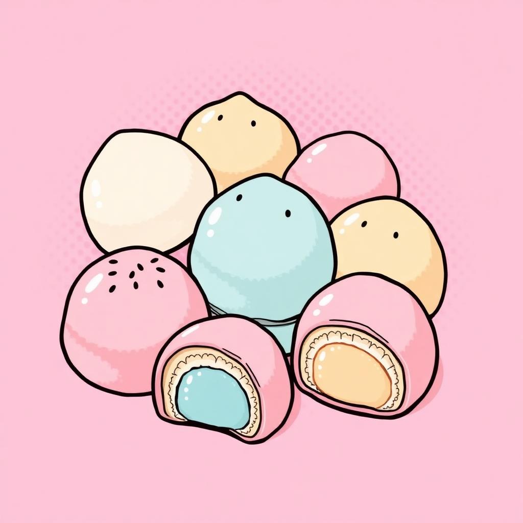 Mochis glacés